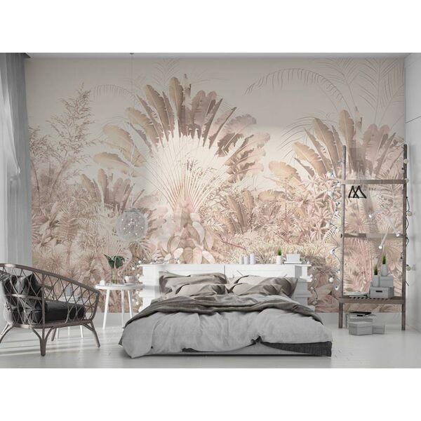 Tapet frunze tropicale