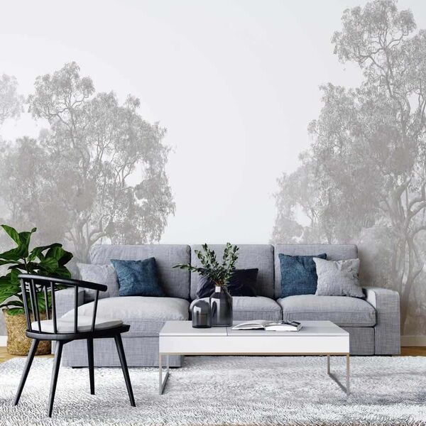 Tapet copaci Grey Trees