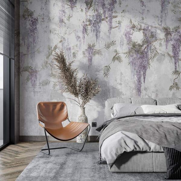 Tapet flori glicina - Wisteria Lane