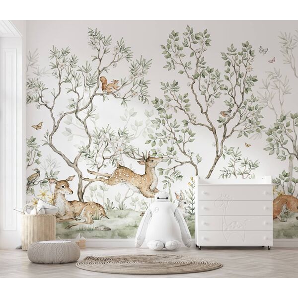 Tapet pentru copii Chinoiserie Garden