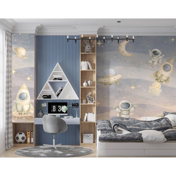 Tapet pentru copii Little Astronauts