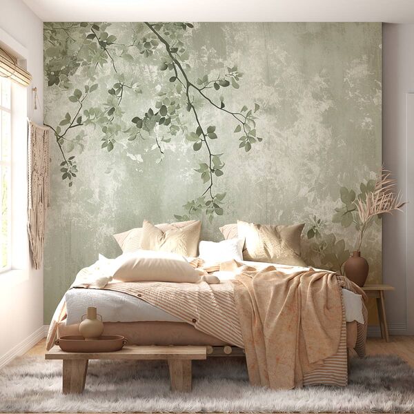 Tapet Premium Botanical Branch Green