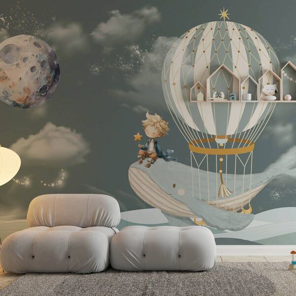Tapet pentru copii Magical Night Voyage