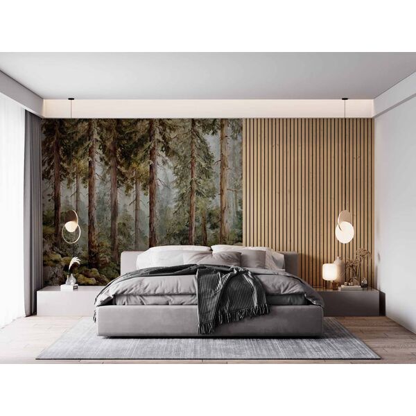 Tapet Premium Evergreen Pines
