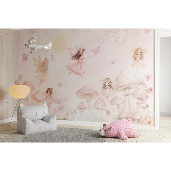 Tapet pentru copii Butterfly Kiss
