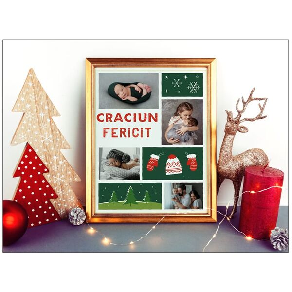 Tablou colaj personalizat cu fotografiile tale