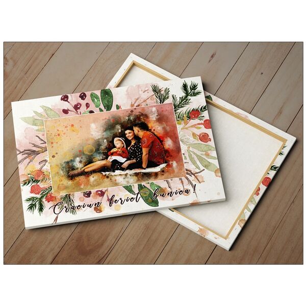 Tablou personalizat pentru Craciun