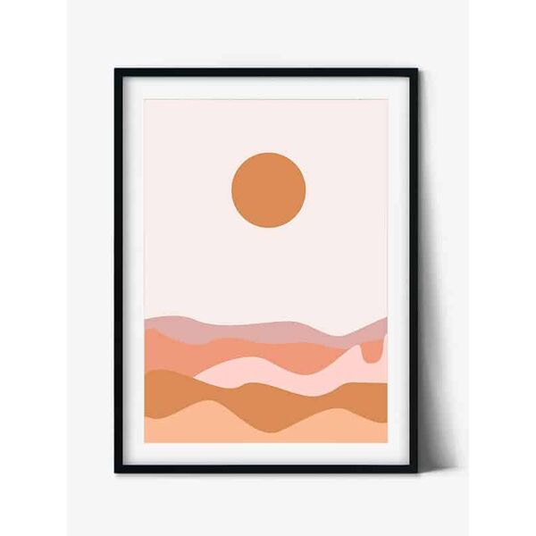 Tabloul Abstract Art Fluid Shapes