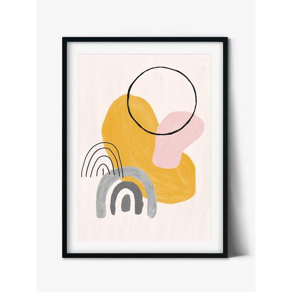 Tablou Abstract Art Modern Watercolor Shapes