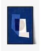 Tablou Abstract Art | Royal Blue Matisse inspired