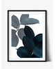 Art Print Ficus Leaves