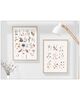 Set 2 Postere Art Print  Tablouri Copii Alfabet