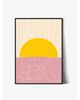 Tablou Abstract Art | Pink Sun