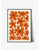 Tablou Abstract Orange Flowers
