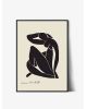 Tablou Famous Art | Matisse Papiers Decoupe Black Body