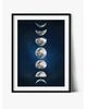 Tablou Art Print Fazele Lunii